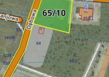 Działka Krzeptów 1100 metrów