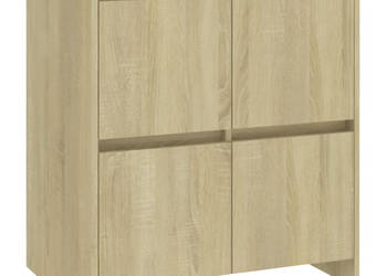 Szafka dąb sonoma 70x41x75 cm materiał drewnopochodny WM-809767