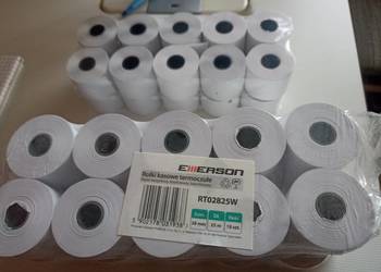Rolki termoczułe do kasy fiskalnej szerokość 28 mm