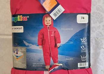 Nowy kombinezon dziewczęcy ze śniegołapem LUPILU rozmiar: 74