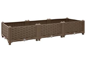 vidaXL Donica do podniesionej rabaty, 120x40x23 cm(SKU:316513)