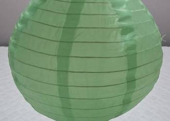 Lampa solarna, lampion solarny, zielony, 23cm