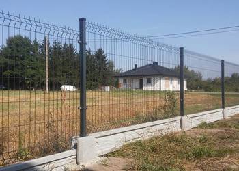Ogrodzenia Panelowe, pod Sztachetki, Betonowe z Montażem