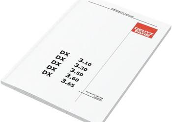 Instrukcja obsługi Deutz Fahr DX 3.60 3.65