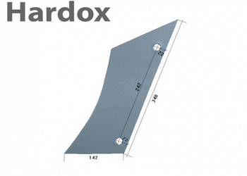 Pierś HARDOX 173475/L EH8 części do pługa GREGOIRE BESSON