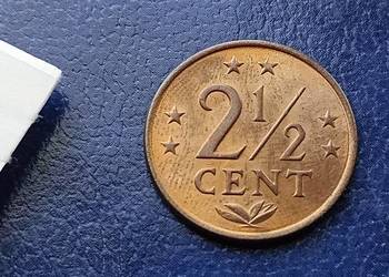 Stare monety 2 1/2 cent 1973 Antyle Holenderskie
