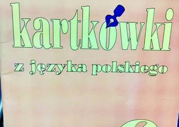 Kartkówki z języka polskiego 6 antykwariat szkolny