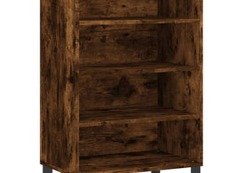 Szafka przydymiony dąb 57x35x90 cm materiał drewnopochodny WM-827241