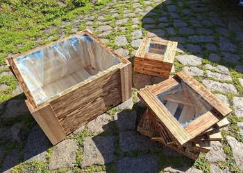 Donice ogrodowe opalane