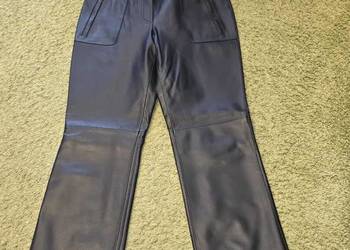 Skórzane spodnie na motor