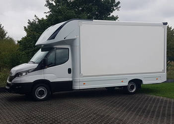 Iveco Daily KONTENER NISKOPODŁOGOWY 4,43x2,23x2,42 SKLEP BAR FOODTRUCK KAM…