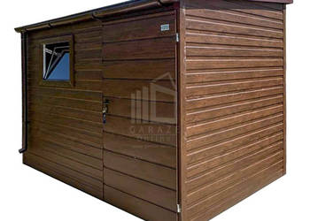 Schowek domek ogrodowy 3x2m drzwi  okno dach rynna ID1051