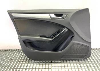 BOCZEK DRZWI LEWY PRZÓD AUDI A4 B8 Sedan/Limuzyna 07-15 TAPICERKA