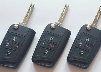 PILOT KLUCZYK SCYZORYK VW VOLKSWAGEN USA GOLF PASSAT TIGUAN TOURAN 315 MHz