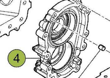 CLAAS Arion 610 660 Obudowa Pokrywa Wspornik Skrzyni Biegów 0005888323 00 …
