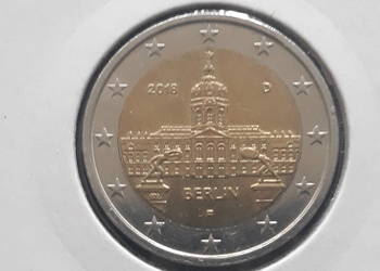 2 Euro Niemcy- Berlin - 2018 r. - men. F