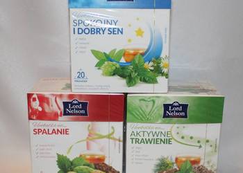 Herbata Lord Nelson na spalanie i aktywne trawienie odchudzająca i na sen