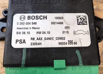 Sterownik moduł czujników parkowania 9800409680 Bosch PDC citroen DS 5