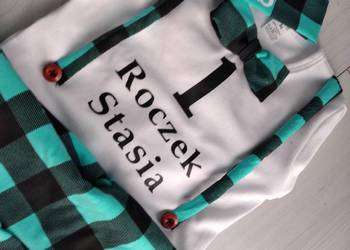 Komplet na roczek urodziny safari rok chłopiec