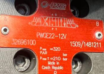 PWG PWGE22-12V Zawór hydrauliczny Pmax P,A,B=320 Bar Pmax T=210 Bar