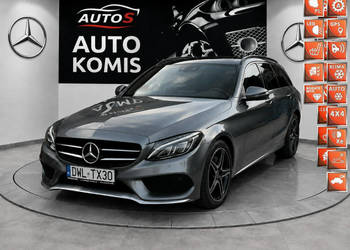 Mercedes C 300 Mercedes C300 W205 245KM Pakiet AMG Bogata Wersja Zarejestr…