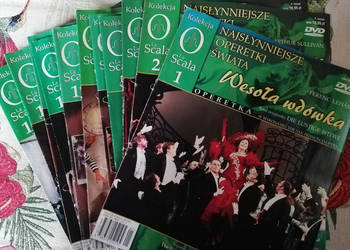Kolekcja La Scala- najpiękniejsze operetki 11 zeszytów