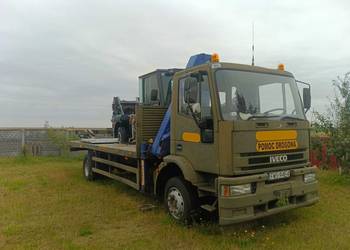 Auto pomoc 18t DMC 10t ładowność 4.9t udźwigu zamiana