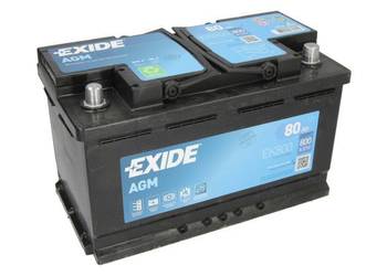 Akumulator EXIDE EK800 12V 80Ah/800A START&STOP AGM