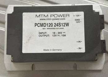 PCMD120 24S12W, przetwornica napięcia  18-35V na 12V 10A