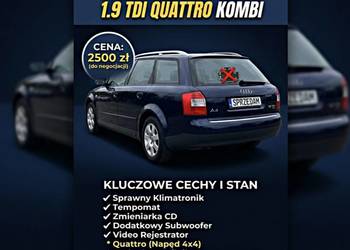Audi A4 B6 Avant (Kombi) | 1.9 TDI + Quattro | USZKODZONY SILNIK
