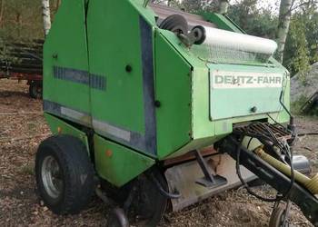 Prasa  rolująca DEUTZ FAHR na siatke
