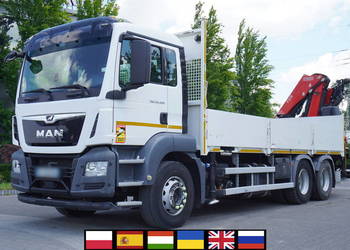 MAN TGS 26.420 6x4 / Fassi F215A.2.24/ Pilot/ Rotator/ 160 tys.km!_246474