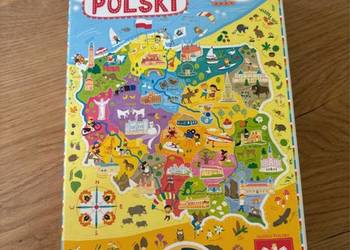 Puzzle obserwacyjne Mapa Polski czuczu
