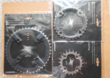 Zębatki korby Shimano XTR FC-M970 /44T-32T-22T/- Nowe