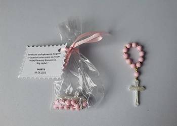 Podziękowania Komunia Różaniec Różowy B2