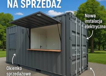 kontener morski 20 HC - modyfikacja biuro/magazyn