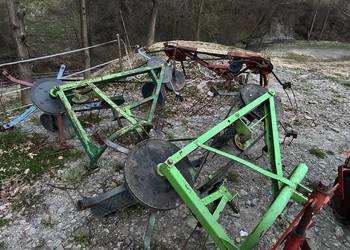 Pająk do siana przewracarka przetrząsarka przetrząsacz