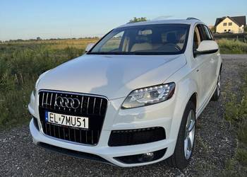 Audi Q7 3.0 TFSI 333 KM 2015 r. Wersja PRESTIGE S-Line!