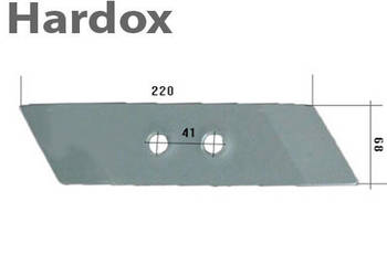 Dłuto HARDOX 1023/L do pługa UNIA grudziądz 2 3 skibowego