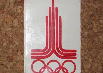 Olimpiada Moskwa 1980 naklejka