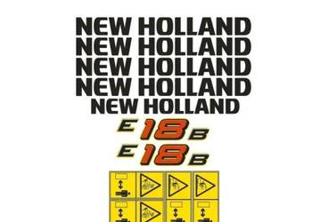 Naklejki oklejenie naklejka - NEW HOLLAND E18B Zamiennik