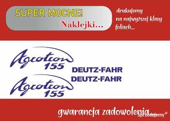 naklejki deutz agrotron 155