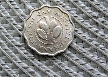 Ghana 2 1/2 Pesewa 1967r - Ładna