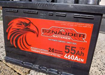 Akumulator  sznajder 55ah 460a