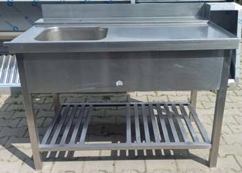 Zlew z Blatem Odstawczym - 120/70/85 cm - S 1074.O