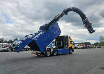 Scania DISAB ENVAC Saugbagger odkurzacz koparka ssąca substancje sypkie ko…