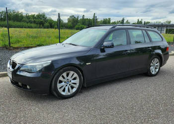 BMW 530 E61 3.0D 260KM 2004 Klima Skóry Automat Alu Kombi Tempomat E60 (20…