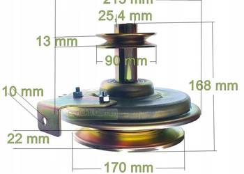 Sprzęgło traktorka Husqvarna Partner McCulloch