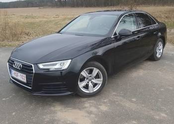 A4 Sedan 2019r 2.0TDI Automat Brązowe Skóry Przyciemnione Szyby  Hak