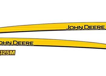 naklejki john deere 6125m